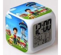 Réveil enfant LED Multifonctionnel Coloré - PAW Patrol #40 Multicolore G