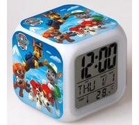 Réveil enfant LED Multifonctionnel Coloré - PAW Patrol #45 Multicolore G