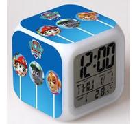 Réveil enfant LED Multifonctionnel Coloré - PAW Patrol #53 Multicolore G