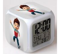 Réveil enfant LED Multifonctionnel Coloré - PAW Patrol #55 Multicolore G