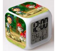 Réveil enfant LED Multifonctionnel Coloré - PAW Patrol #58 Multicolore G