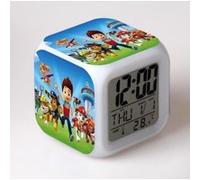 Réveil enfant LED Multifonctionnel Coloré - PAW Patrol #6 Multicolore G