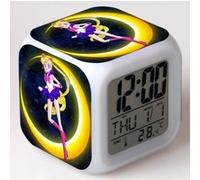 Réveil enfant LED Multifonctionnel Coloré - Sailor Moon #3 Multicolore G