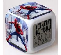 Réveil enfant LED Multifonctionnel Coloré - Spiderman #14 Multicolore G