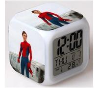 Réveil enfant LED Multifonctionnel Coloré - Spiderman #30 Multicolore G