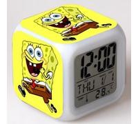 Réveil enfant LED Multifonctionnel Coloré - Spongebob SquarePants #29 Multicolore G