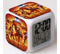 Réveil enfant LED Multifonctionnel Coloré - The Incredibles #1 Multicolore G