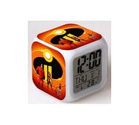 Réveil enfant LED Multifonctionnel Coloré - The Incredibles #2