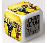 Réveil enfant LED Multifonctionnel Coloré - The Lego Batman Movie #1 Multicolore G