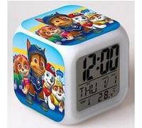 Réveil enfant led usb multifonctionnel coloré - paw patrol (#39)