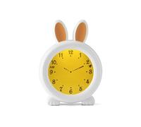 Réveil enfants pédagogique et veilleuse, lapin BC100BUNNY Blanc
