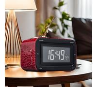 Radio réveil écran LCD digital dimmable enfants voyages haut-parleur se lever