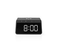Réveil et Chargeur Sans Fil | | WCACQ30BK |Noir