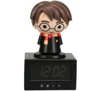 Paladone Réveil Digital Harry Potter - Officiel, Lampe d'Ambiance avec Harry, Lumière Nocturne avec Minuteur, Décor de Chambre pour Fans de Potter