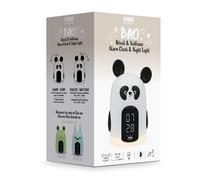 Réveil et Veilleuse BigBen Forme Panda Bao Blanc et Noir