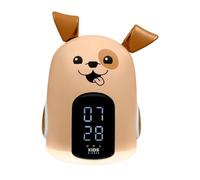 Réveil & Veilleuse Max le chien - BIGBEN - 3 mélodies - Intensité lumineuse réglable - Affichage heure