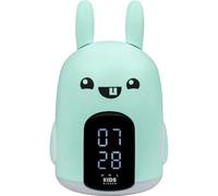 Bigben Interactive Réveil-veilleuse Baxter Lapin - 3 mélodies - intensité lumineuse réglable