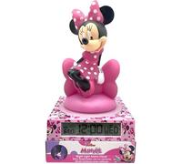 Minnie Mouse 3D Wekker met nachtlampje en geluiden