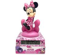 KIDS EUROSWAN, S.L. Réveil Minnie Mouse 3D avec veilleuse et sons