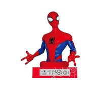 KIDS EUROSWAN Réveil Spiderman 3D avec veilleuse et sons