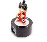 Teknofun – Réveil lumineux éducatif One Piece Luffy (Wano Kuni) – LED, Piles/USB, Bleu/Rouge/Noir