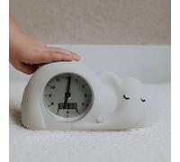 Flow Amsterdam Réveil Sleeptrainer George – Veilleuse – Gris TU