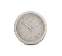 Hama Réveil Fuerteventura, Silencieux, Rond, Ø 12 cm, Beige