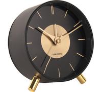 Réveil glamour GOLD DISC, Ø 11 cm