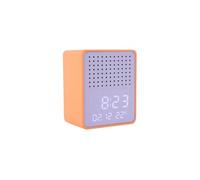 Karlsson - Réveil haut-parleur Bluetooth FUNKY VIBES - Orange et violet - Vibes funky Orange