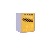 Karlsson - Réveil haut-parleur Bluetooth FUNKY VIBES - Violet et jaune - Vibes funky Violet