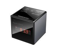 Réveil haut parleur radio camera espion Wi-Fi Ultra HD vision de nuit