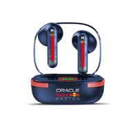Red Bull Racing RB-EB190 Écouteurs intra-auriculaires Bluetooth sans fil avec réduction du bruit ENC, pilote 13 mm, étui de charge USB-C, réduction du bruit 25 à 30 dB, autonomie de 3 à 4 h, portée de