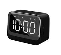 Réveil Haut-parleur | Réveil Numérique Intelligent Avec Haut-parleur | Radio FM Numérique Double Alarme Chargement USB | Chambre À Coucher, Bureau, Dortoir | Salon Hôtel Décoration D'intérie