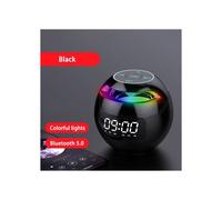 Réveil intelligent G90, horloge numérique LED, haut-parleur Bluetooth intelligent, radio FM Bluetooth 5.0, Lu