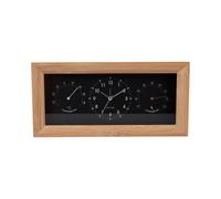 Karlsson Thermo-hygromètre Neat Reactangle KA5925BK Unisexe Quartz