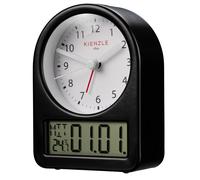 Réveil - KIENZLE - Rétro - Affichage analogique et numérique - Boîtier en métal - Rétroéclairage