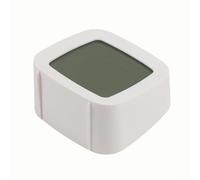 Réveil LCD avec humidité - Rétroéclairage à commande vocale - Format 12/24 heures - Affichage Celsius/Fahrenheit pour chambre à coucher - Blanc 2