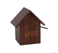 Réveil LED - Karlsson - House - Design amusant - Éclairage LED - MDF