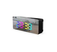 Réveil LED RGB Mirror - Miroir Intégré