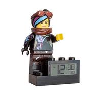 Réveil Lego Movie 2 Wyldstyle - Écran LCD numérique rétroéclairé - Fonction réveil et répétition - Environ 24 cm