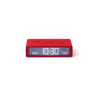 Réveil LEXON Flip Classic Rechargeable en USB-C Rouge