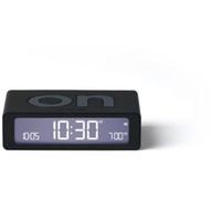 Réveil LEXON Flip Mini de Voyage Rechargeable Noir
