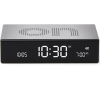 Radio-réveil LCD réversible Lexon Flip Premium Aluminium