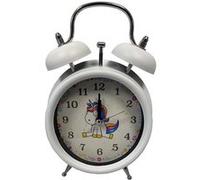 Réveil Licorne assise BLANC G