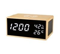 Réveil Lowell JD9533 JUSTAMINUTE En Bois