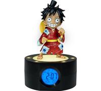 Réveil lumineux One Piece Ruffy 18 cm