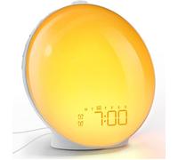 Réveil Lumineux Vollbild LED avec Bouton de Rotation