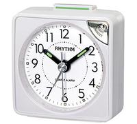 Réveil matin lumineux compact blanc Rhythm couleur : Blanc
