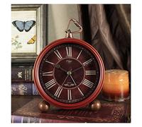 Réveil Matin/Réveil Digital Réveil analogique rétro vintage, petite horloge super silencieuse sans tic-tac, à piles, design simple, for salon, chambre, chevet, bureau Réveil Numérique ( Color : C )