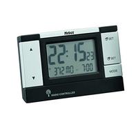 Mebus Réveil LCD 51059 Argent/Noir